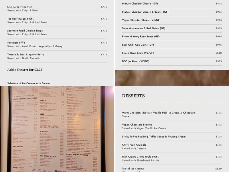 Branford's Restaurant & Bar Menu