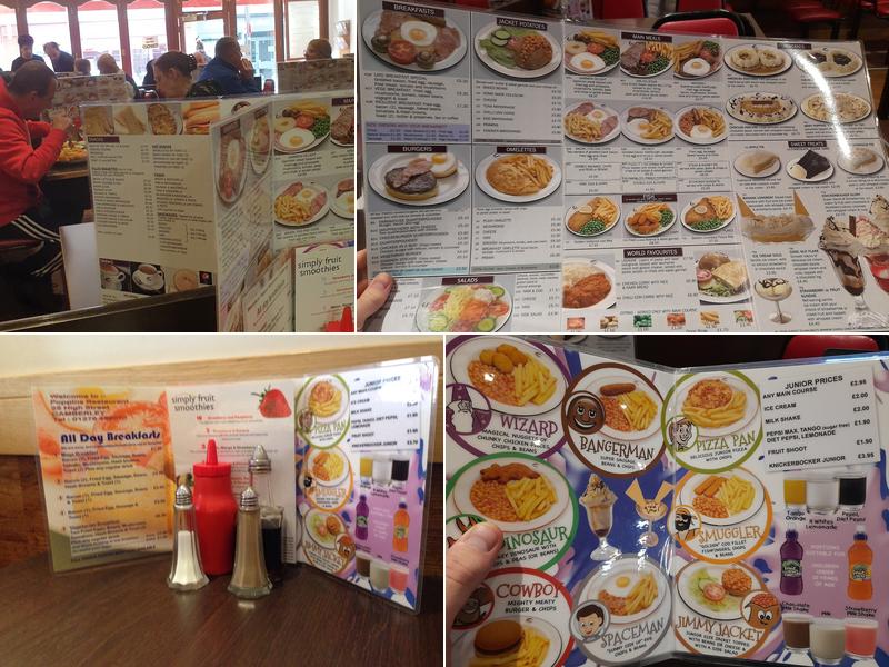 Poppins Restaurant & Cafe - Camberley Menu