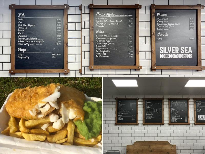 Silver Sea Frimley Green Menu
