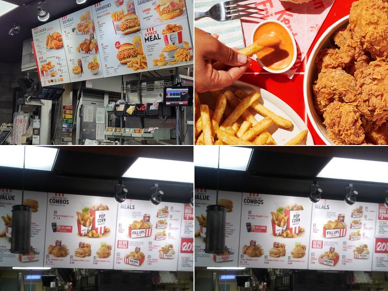 KFC Menu