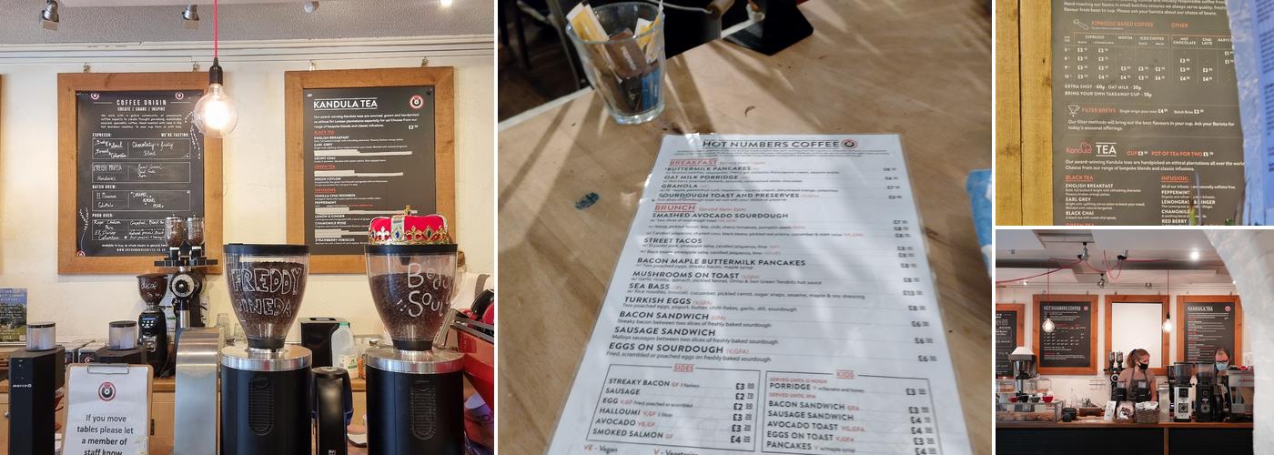 Hot Numbers Coffee - Gwydir St (Dale's Brewery) Menu