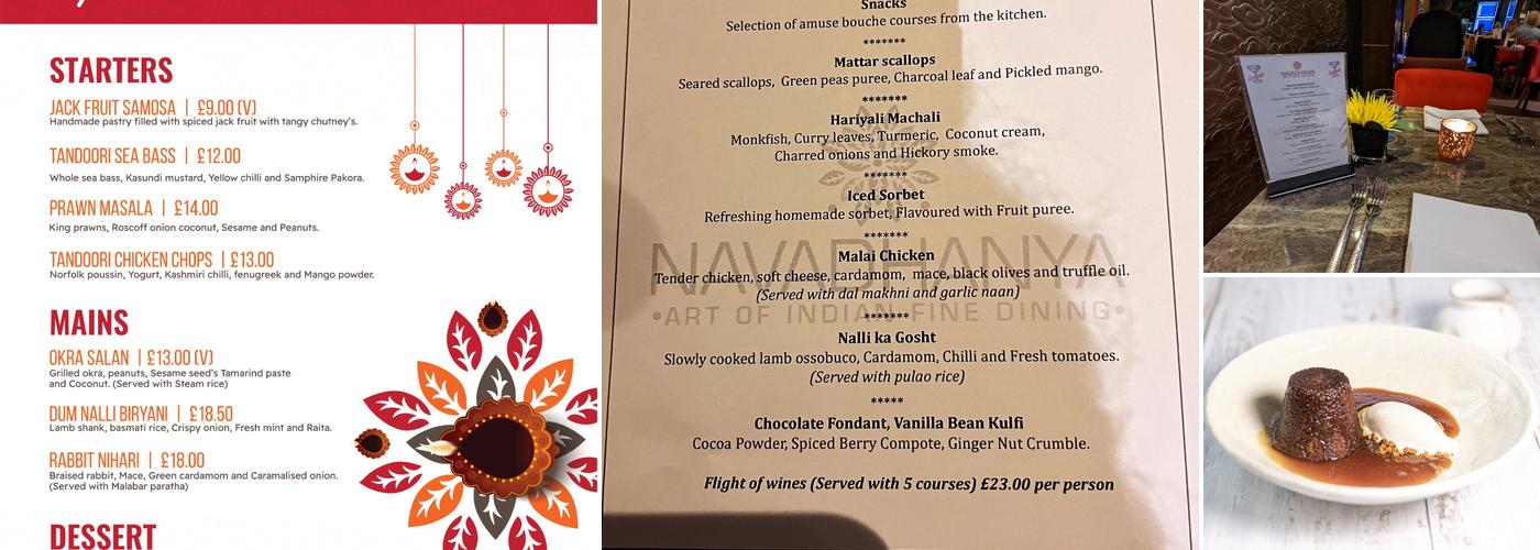 Navadhanya Menu