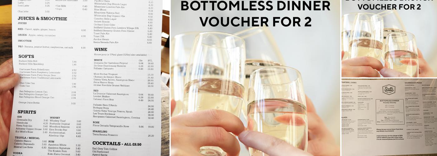 Scott’s All Day Menu