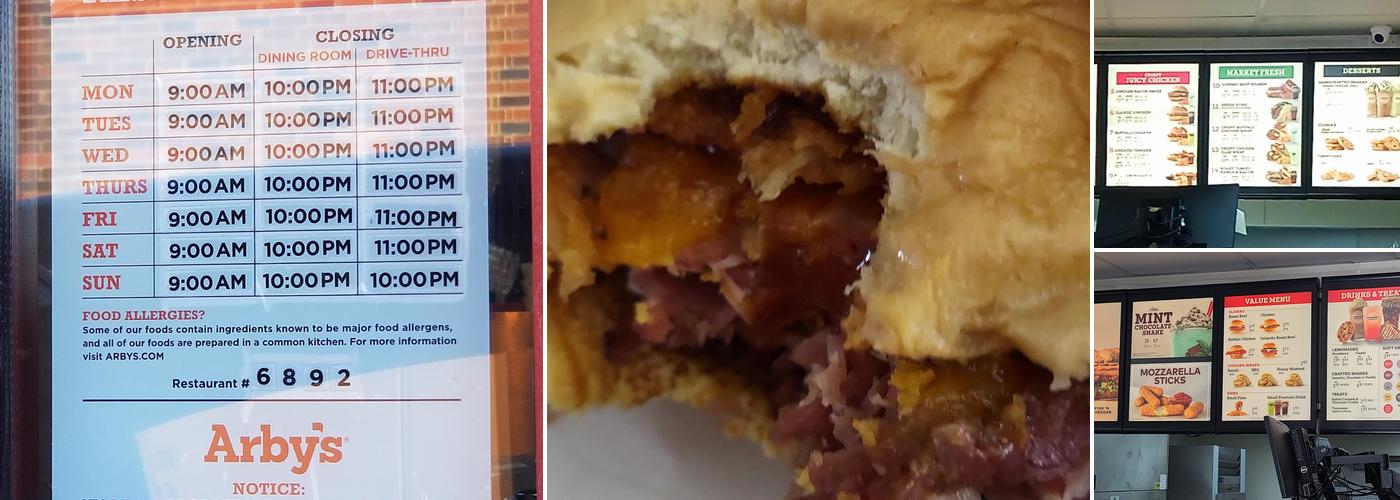 Arby's Menu