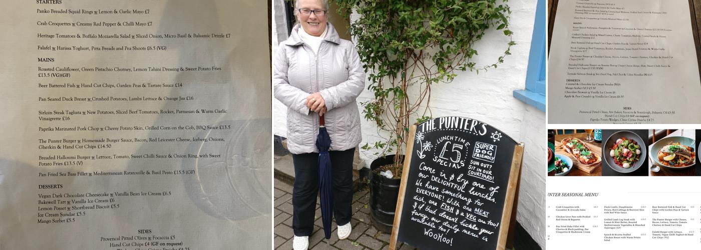 The Punter Menu