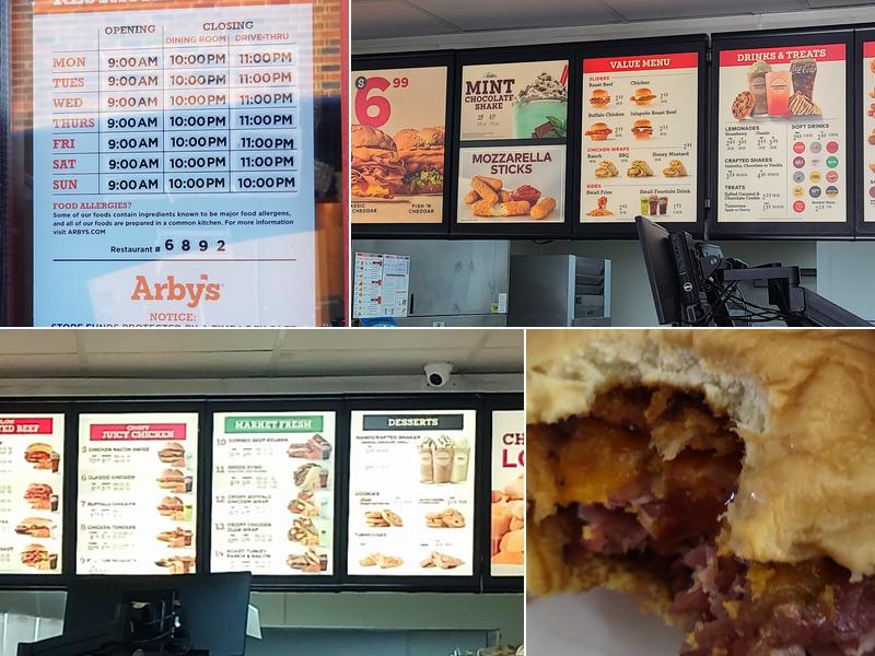 Arby's Menu