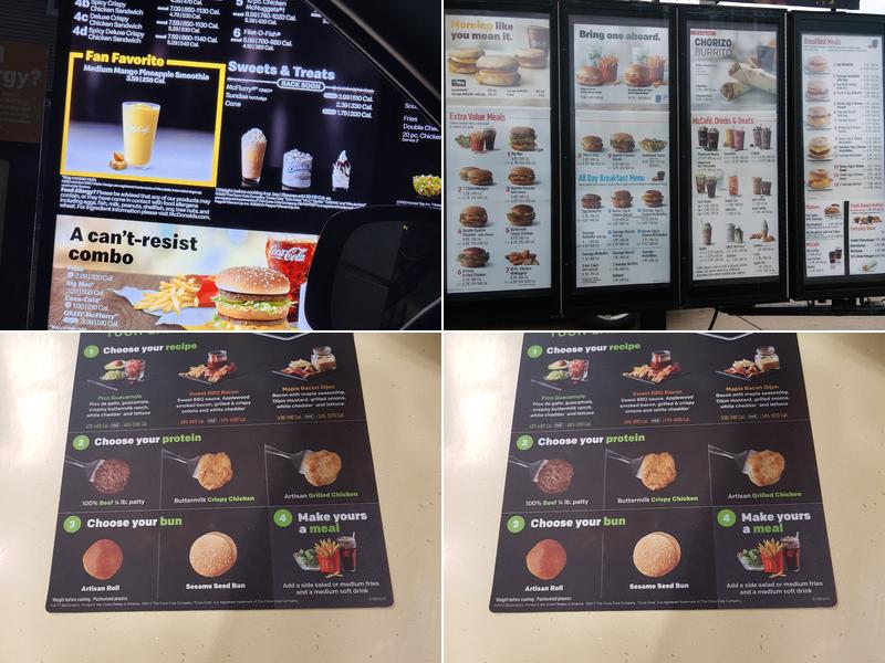 McDonald's Menu