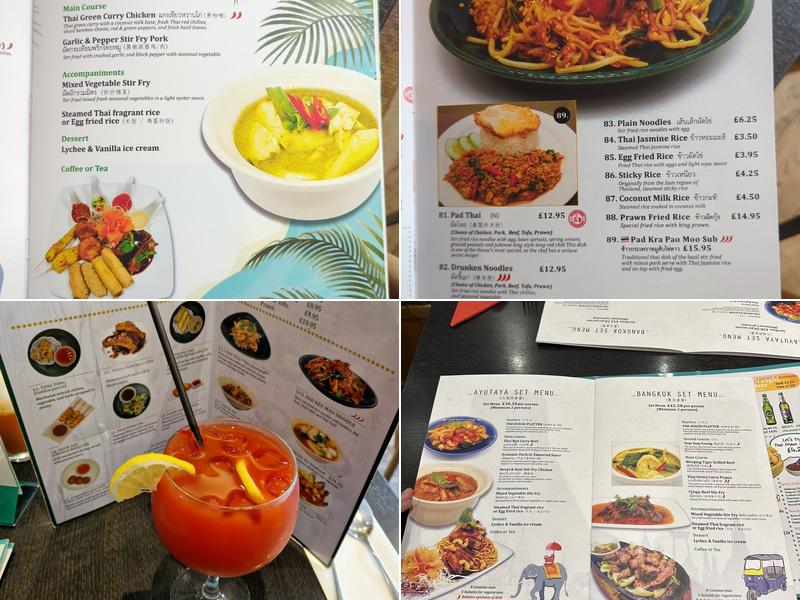 The House: Authentic Thai Cuisine Menu