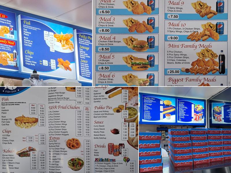 Barracuda Fish Bar Menu