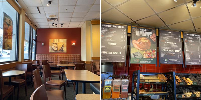 Panera Bread Menu