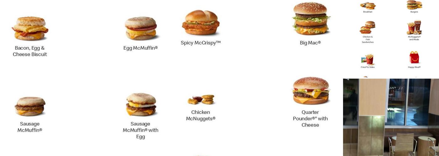 McDonald's Menu