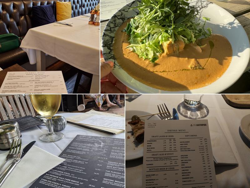 The Plough Coton - Cambridge Gastropub Menu