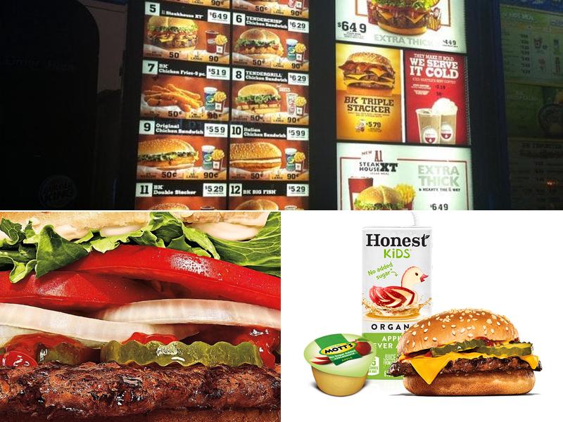Burger King Menu