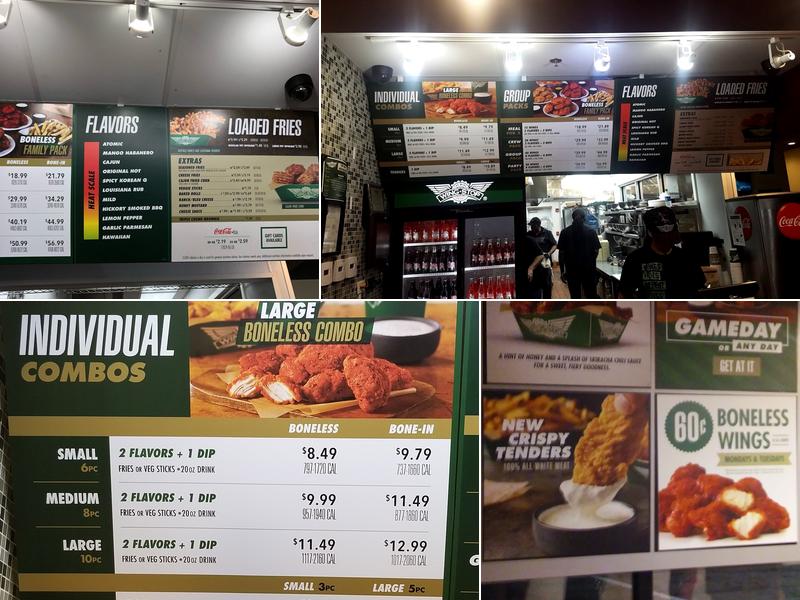 Wingstop Menu