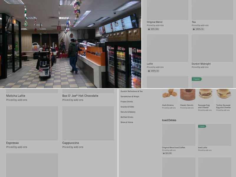 Dunkin' Menu