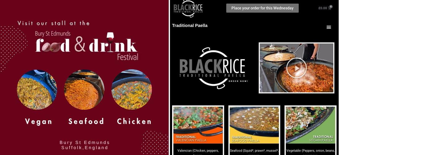 Black Rice Valencia Traditional Menu