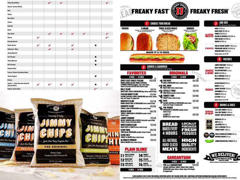 Jimmy John's Menu