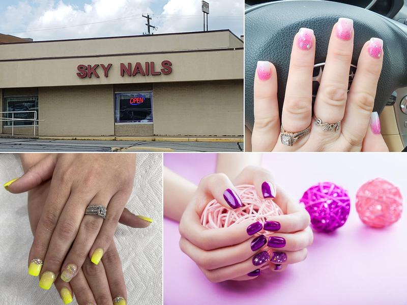 Sky Nails Design