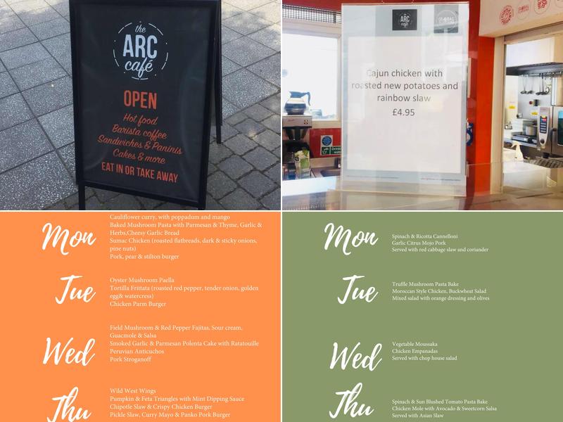 ARC Cafe Menu