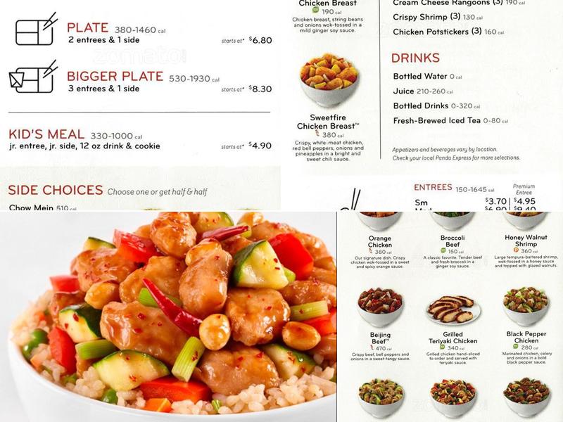 Panda Express Menu