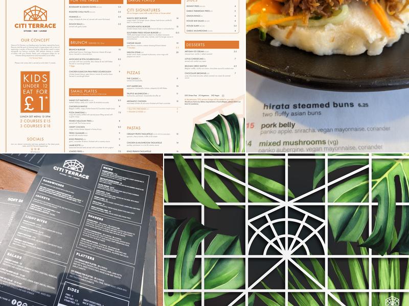Citi Terrace Menu