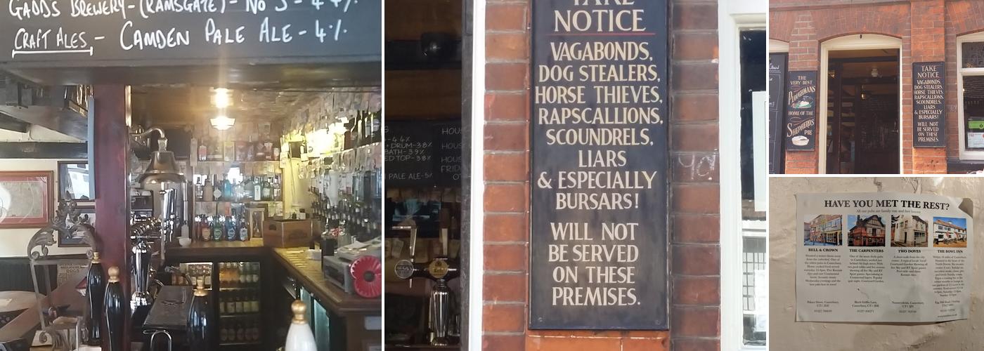 The Bell & Crown Menu