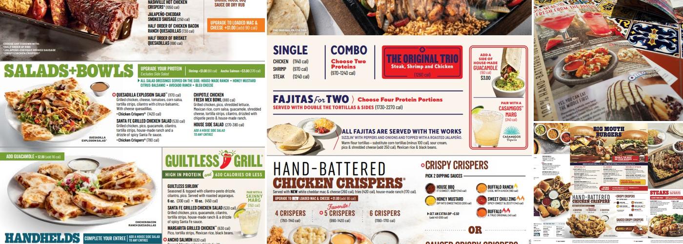 Chili's Grill & Bar Menu