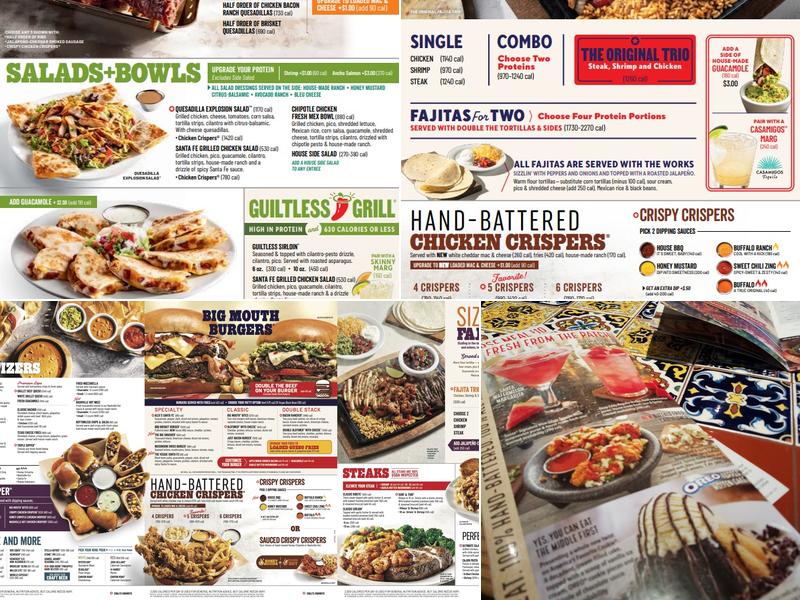 Chili's Grill & Bar Menu