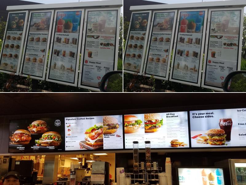 McDonald's Menu