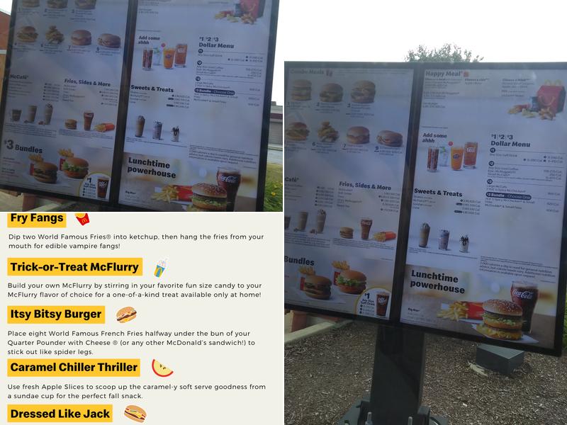 McDonald's Menu