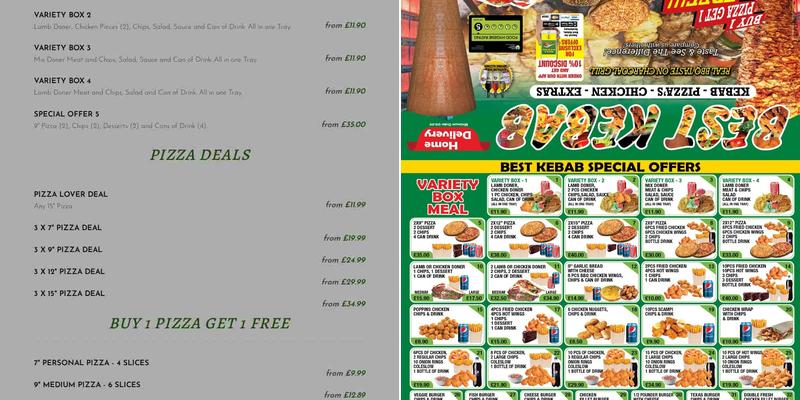 Best Kebab Menu