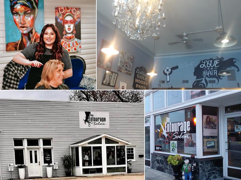 The Entourage Salon 539 South Poplar Centralia Il