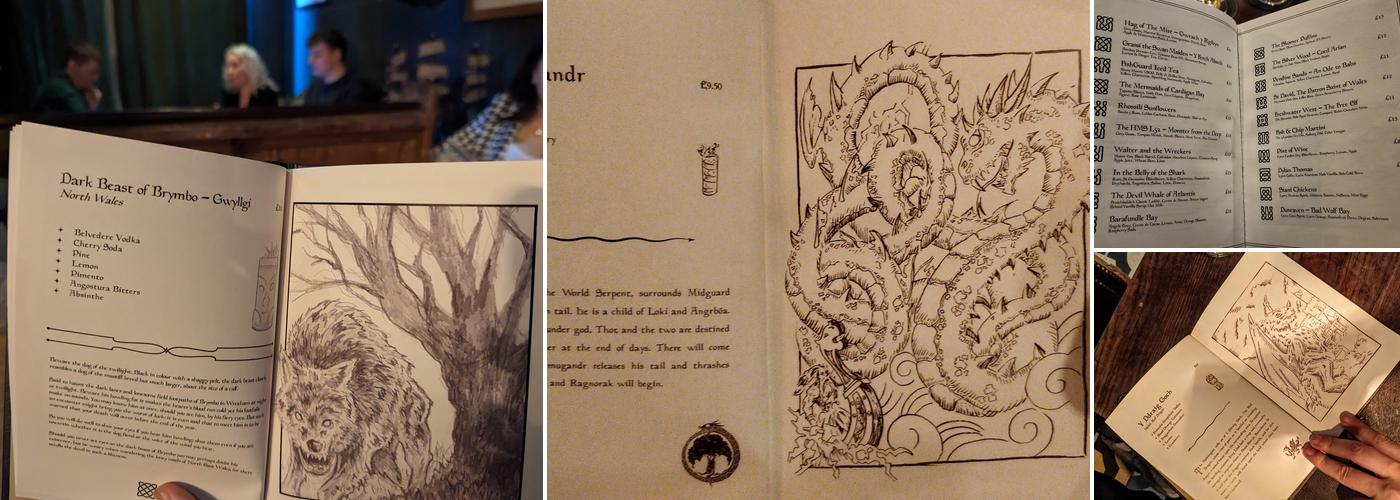 The Dead Canary Menu