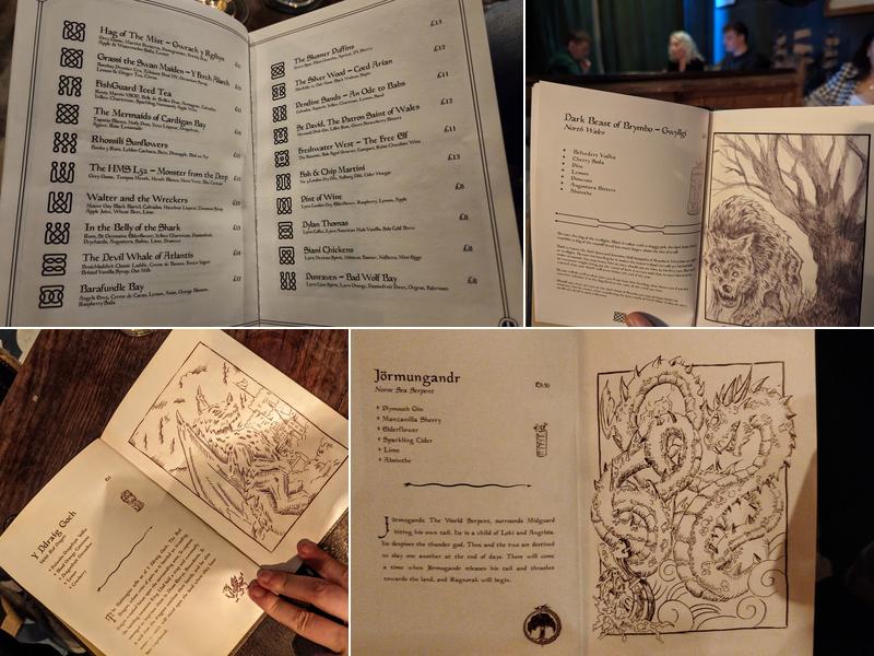 The Dead Canary Menu