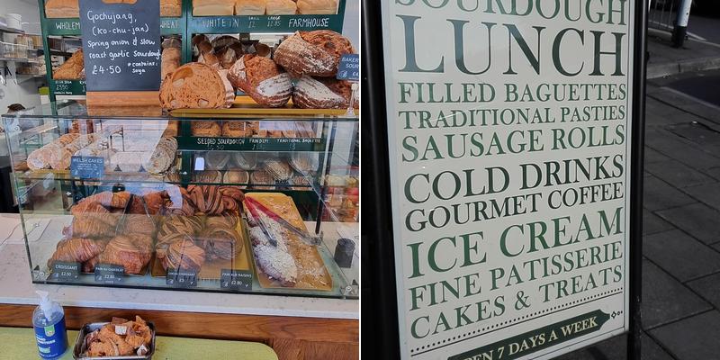 Pettigrew Bakeries - Victoria Park Menu