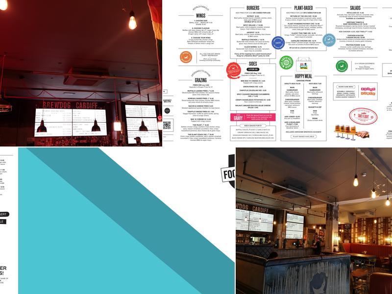 BrewDog Cardiff Menu