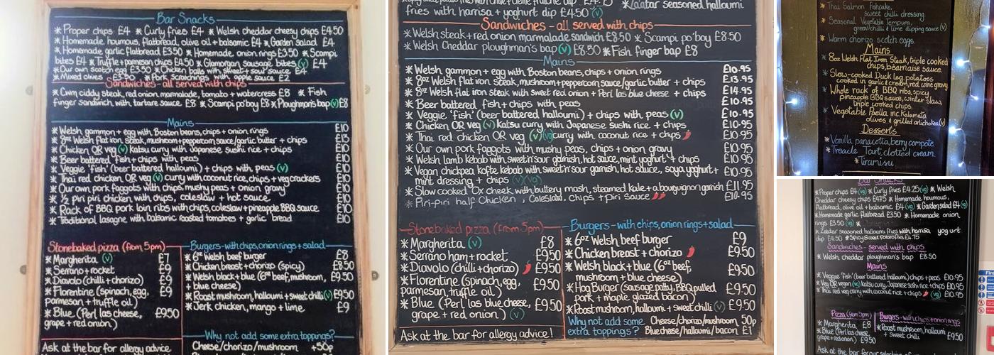 The Lansdowne Pub Menu