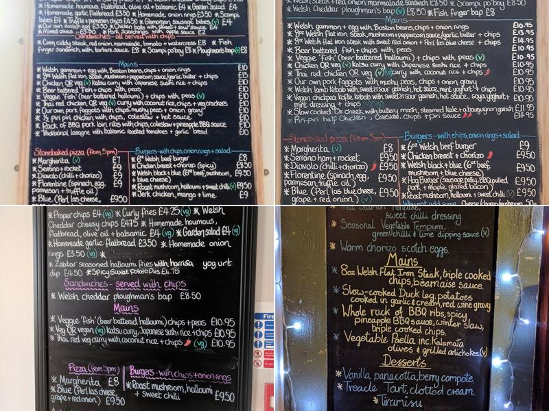 The Lansdowne Pub Menu