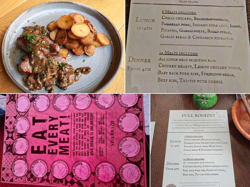 Viva Brazil Cardiff Menu