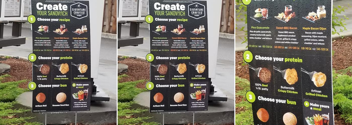 McDonald's Menu