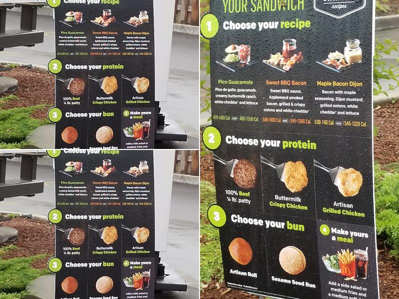 McDonald's Menu
