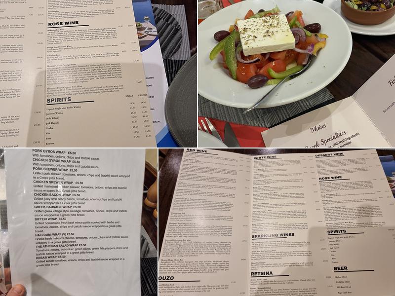 The Athenian Tree Menu