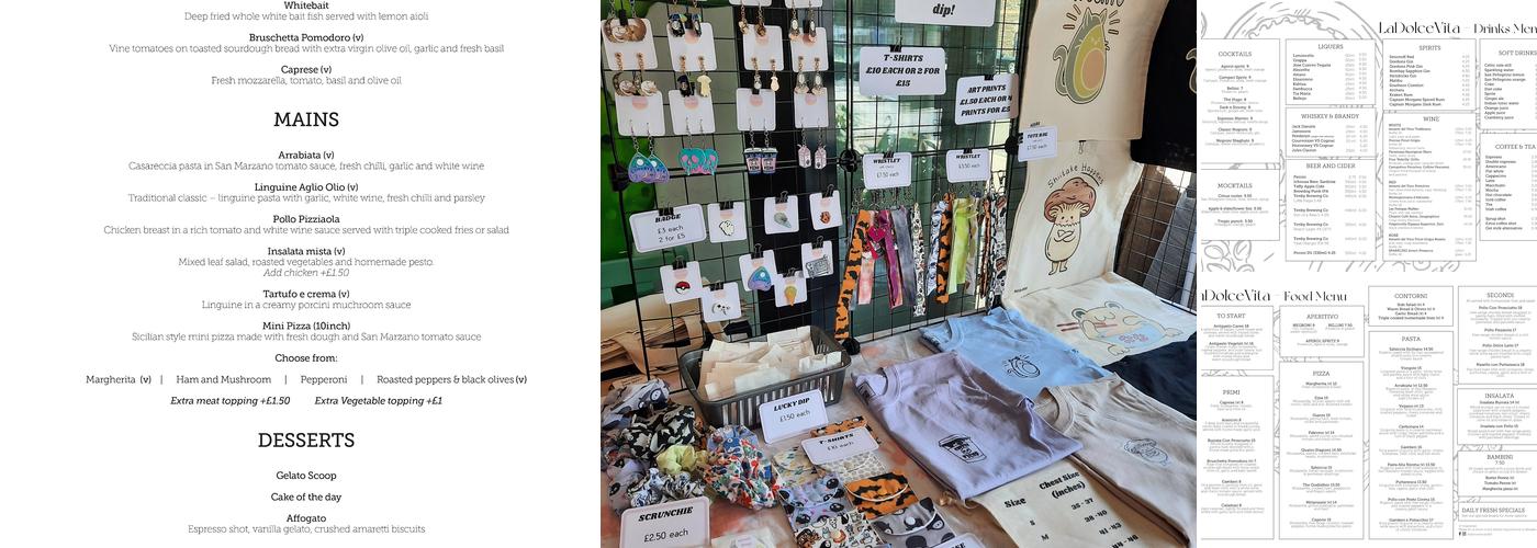 La Dolce Vita Menu