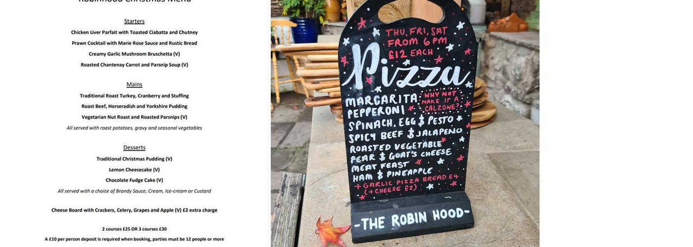 Robin Hood Menu