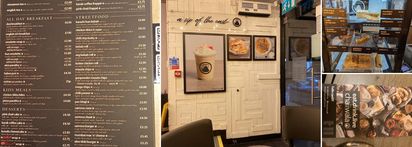 chaiiwala ️Cardiff Menu