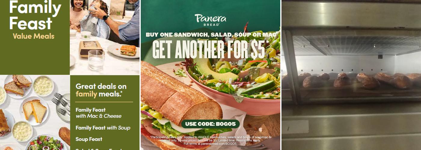 Panera Bread Menu