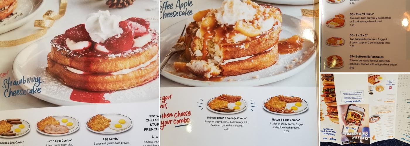 IHOP Menu