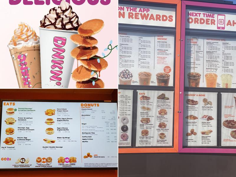 Dunkin' Menu