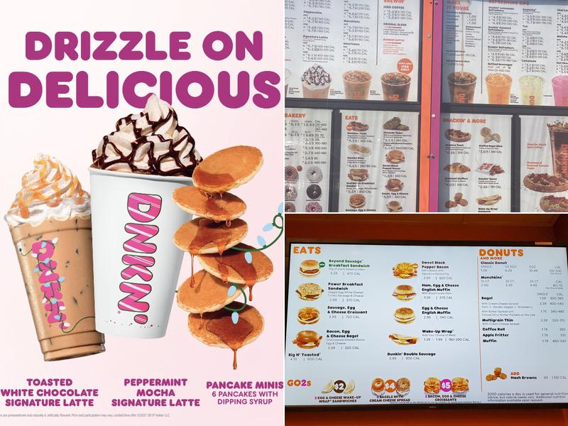 Dunkin' Menu