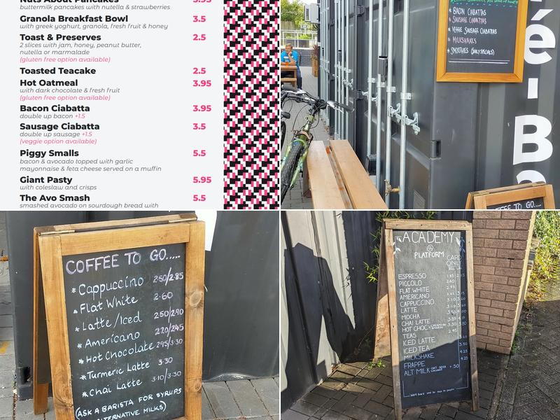 Academy @Platform Menu